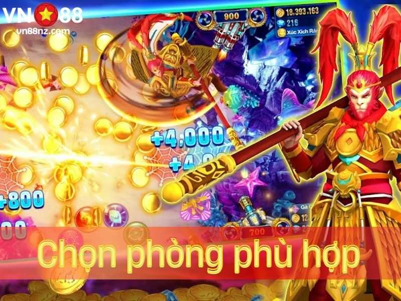 Người chơi nên chọn phòng cược phù hợp với kỹ năng